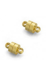Metal Magnetic clasp 5x12mm - Gold